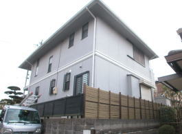 施工事例　横浜市 H様邸　外壁塗装工事　施工前